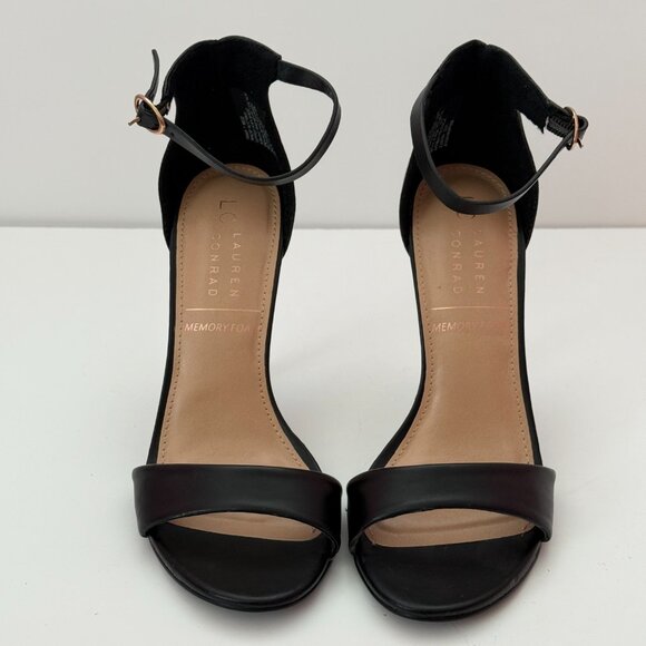 LC Lauren Conrad Open Toe Heels Size 7M - Picture 4 of 9
